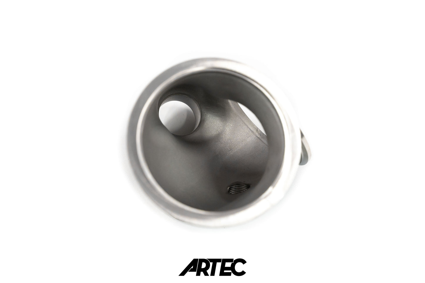 Mitsubishi Evo 4-9 Dump Pipe Adapter for Low Mount V-Band Exhaust Manifold